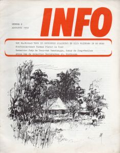INFO, nummer 2, augustus 1972