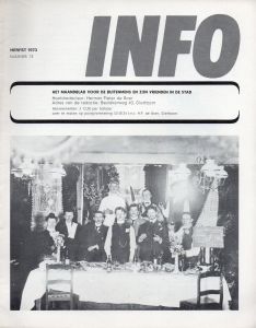 INFO, nummer 13, herfst 1973
