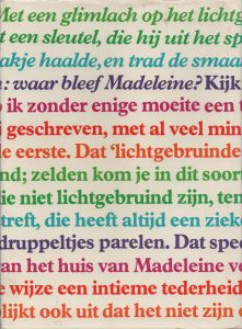 Je weet niet wat je leest (achterkant stofomslag)