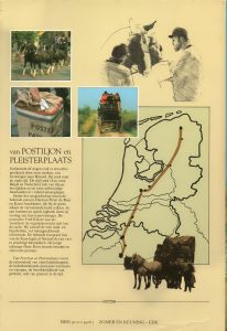 Van Postiljon en Pleisterplaats - eerste uitgave (achterkant stofomslag)