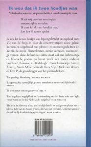 Ik wou dat ik twee hondjes was - vierentwintigste druk (achterkant)