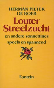 Louter streelzucht en andere sonnettines (voorkant)