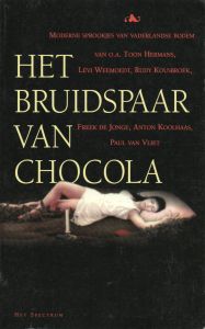 Het bruidspaar van chocola (voorkant)