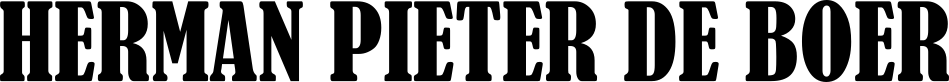 Herman Pieter de Boer - logo